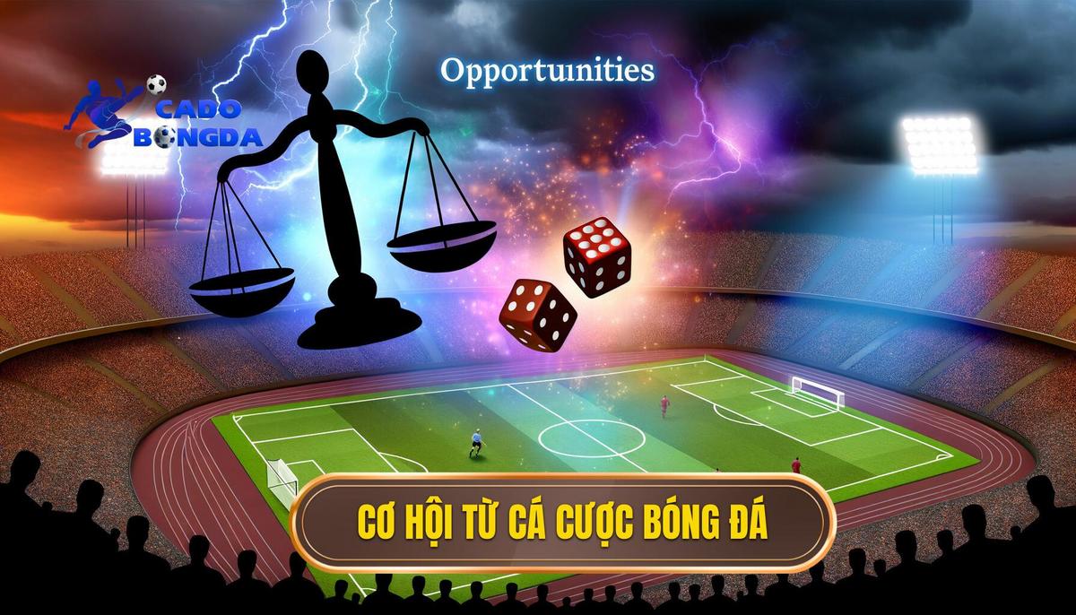 Cơ hội khi tham gia cá cược bóng đá