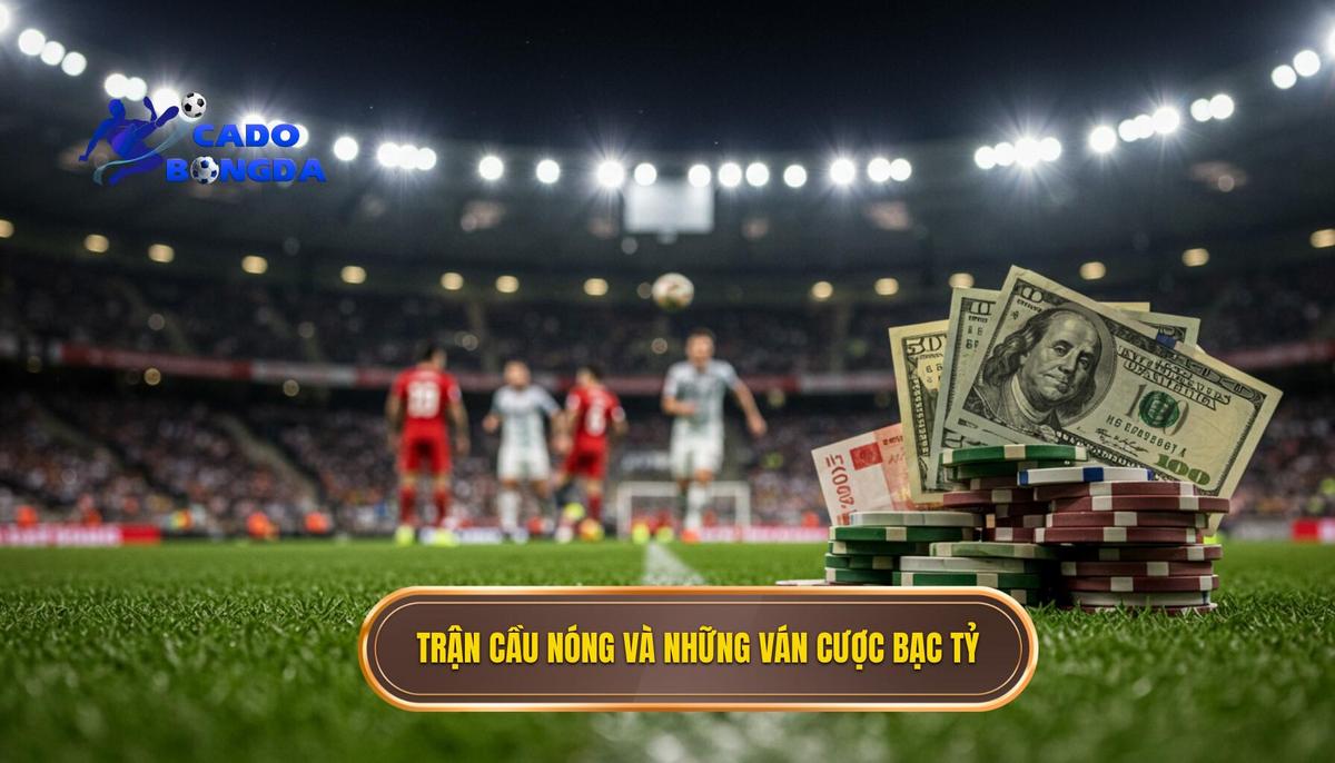 Trận cầu nóng và những ván cược bạc tỷ