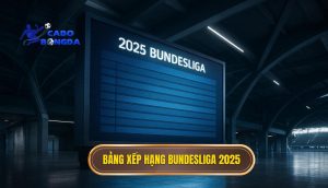 Bảng xếp hạng Bundesliga 2025