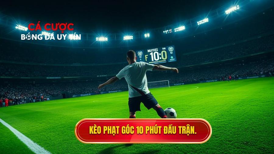 Hiểu rõ về Kèo cược đội nhận quả phạt góc trong 10 phút đầu