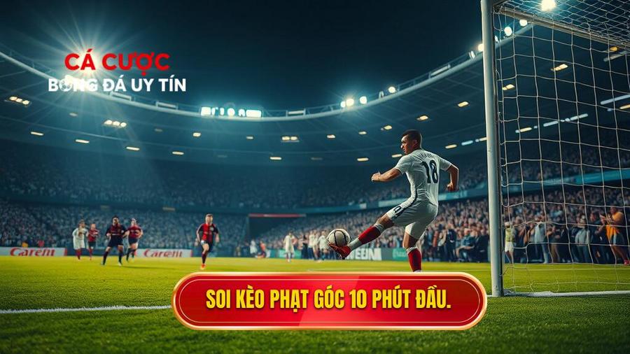 Chiến thuật soi Kèo cược đội nhận quả phạt góc trong 10 phút đầu hiệu quả