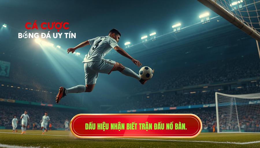 Dấu hiệu nhận biết trận đấu nổ bàn.