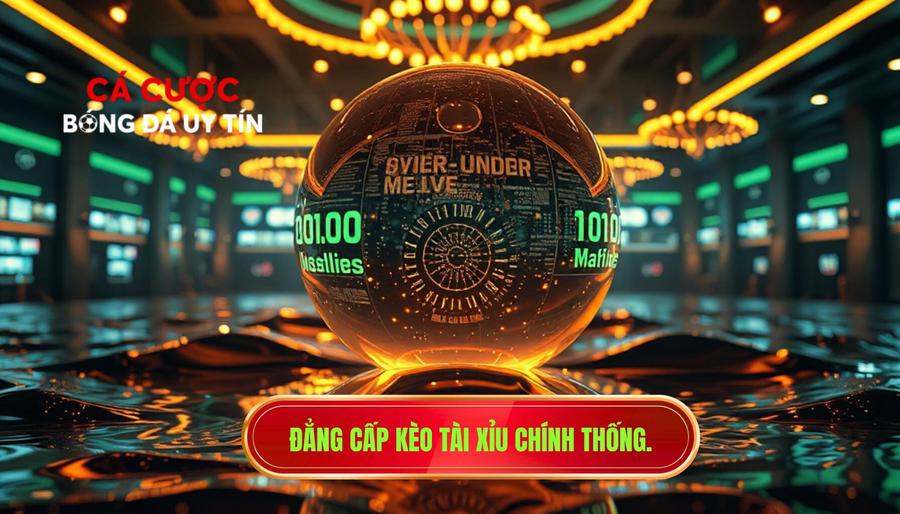 Đẳng cấp kèo tài xỉu chính thống.