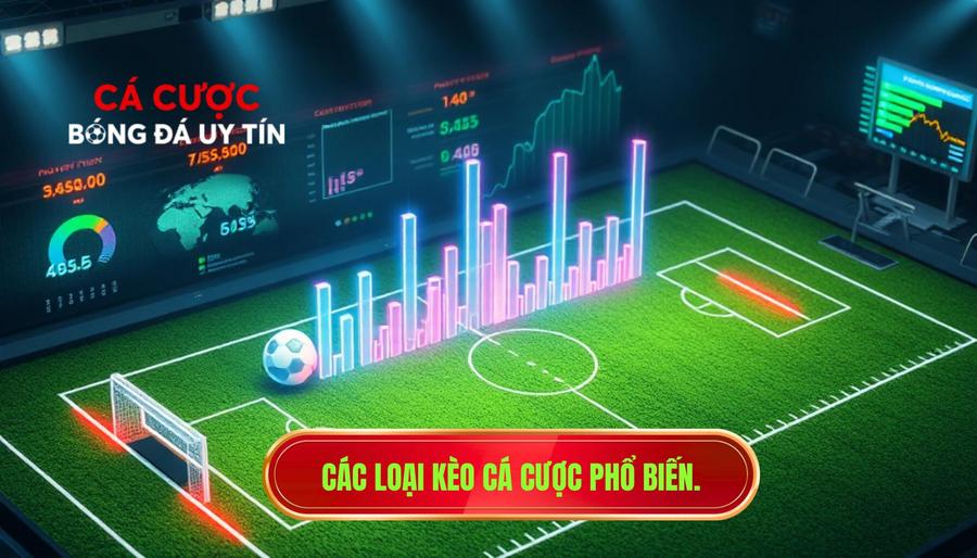 3. Các loại kèo cá cược phổ biến.
